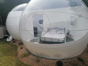 Campings Hebergement insolite, bulle sous les etoiles : photos des chambres