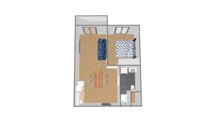 Appartements Bright flat near Disneyland with private parking : photos des chambres