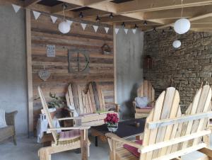 Maisons de vacances le nid du vallon : photos des chambres