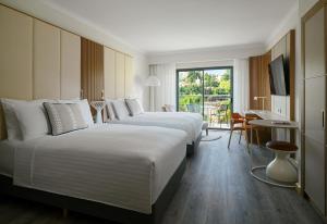 Deluxe Pool View Room, 2 Queen Beds with Balcony room in Malta Marriott Hotel & Spa
