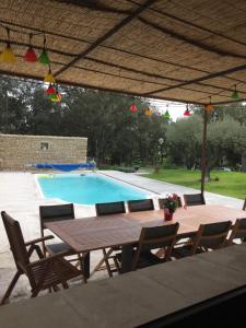 Villas New Provencal country house of stone, with pool and all the comforts in Uzes : photos des chambres
