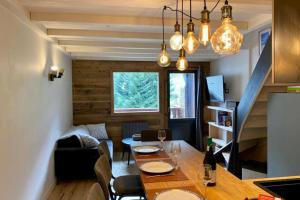 Appartements Bright apt facing the Mont Blanc chain : photos des chambres