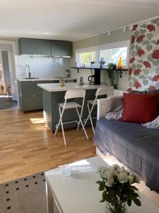 Mindre lägenhet i en lantlig miljö i Skrea