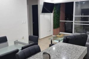 departamento con laguna artificial