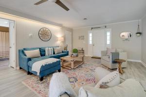 Oak Island Home with Spacious Backyard and Porch