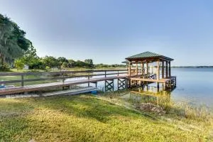 Lakefront Tavares Home with Deck, Patio and Dock! - Eustis