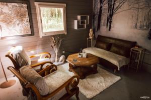 Campings Cabane insolite avec escape game : photos des chambres