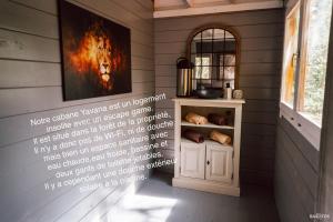 Campings Cabane insolite avec escape game : photos des chambres