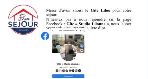 Gîte Lilou avec parking privé