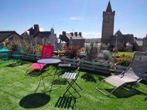 Maisons de vacances Maison centre bourg Port-Bail : photos des chambres