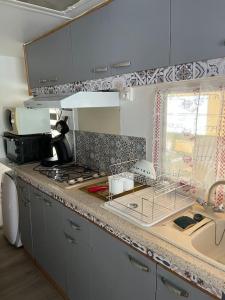 Campings Charmant mobilhome au camping La Lande : photos des chambres