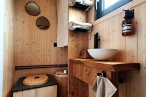 Maisons de vacances Tiny House haras Normand - 20 minutes d'Etretat : photos des chambres