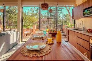 The Savia house · rooftop & gym