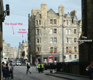 Royal Mile Apartment, 1 minute from the castle.