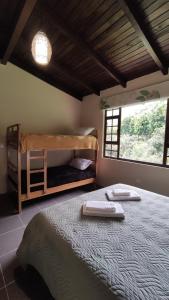 "Casa Verde" en Baños de Agua Santa con vista al volcán Tungurahua