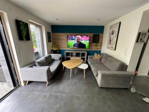 Maison toute équipée 3 chambres avec jardin calme et Spa