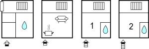 Ferienhaus mit 2 Schlafzimmern