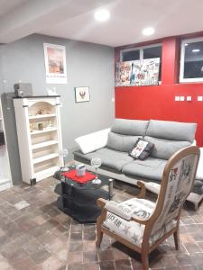 Maisons de vacances Maison confortable a Loches + Jardin spacieux : photos des chambres