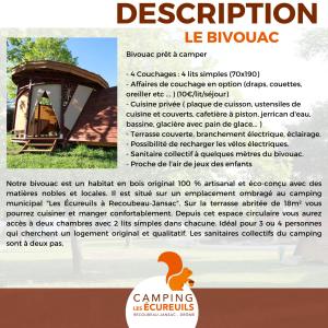 Campings Habitat Createur - Hebergements insolites au camping municipal 