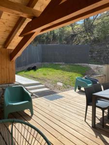 Maisons de vacances Le Milan pour 10 et son bain nordique privatif : photos des chambres