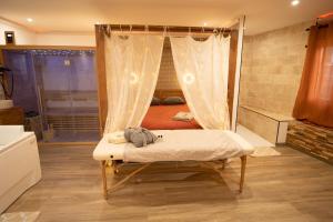 Maisons de vacances Capsule Marrakech I Chicha I Sauna I Balneo I Console PS5 I Cinema : photos des chambres