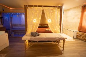 Maisons de vacances Capsule Marrakech I Chicha I Sauna I Balneo I Console PS5 I Cinema : photos des chambres