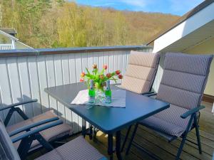 Dünenpark Binz - Komfort Ferienwohnung mit 2 Schlafzimmern und Balkon im Dachgeschoss 069