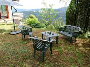 Maisons de vacances Maison d'altitude avec vue panoramique a Gerardmer : photos des chambres