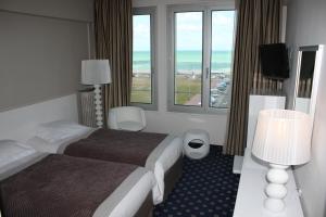 Hotels Hotel Aguado : Chambre Lits Jumeaux - Vue sur Mer