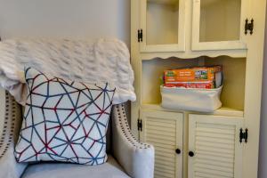 Fire Pit and Deck Inviting Pocono Lake Home