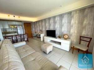 Apartamento com linda vista mar no Bahia Suites