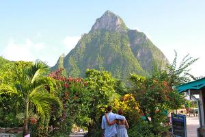 Soufrière, Saint Lucia, Caribbean.