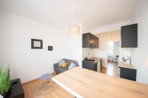 Appartements Superbe appartement 2 pieces avec vue mer - Brest : photos des chambres