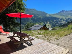 Chalets Chalet de 4 chambres avec jardin amenage a Les Avanchers Valmorel a 7 km des pistes : photos des chambres