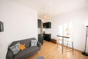 Appartements Superbe appartement 2 pieces avec vue mer - Brest : photos des chambres