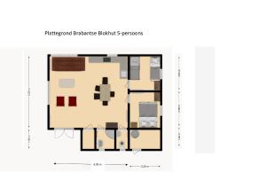 Vakantiepark t Urkerbos - 5 persoons Brabantse blokhut