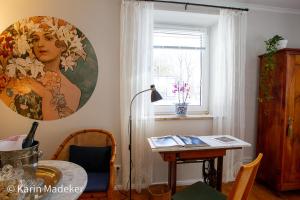 Design Ferienwohnung mit Bauerngarten