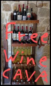 Traditional Creta stone house in serenity village