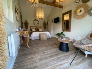 B&B / Chambres d'hotes Entre Honfleur et Etretat : photos des chambres