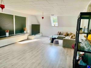 Big villa in stege near møns klint with trampolin