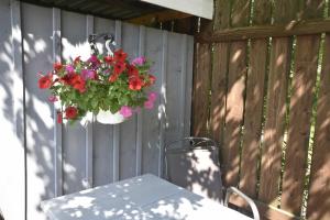 Ferienwohnung OG im roten Haus am Ostsee Radweg OVS 103