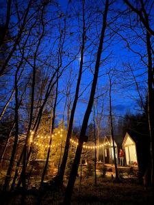 Odpoczynek Domki Pod Dębem z Opcją Jacuzzi