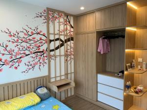 Căn hộ Nhật Bản Origami S803 view hồ bơi, sân thể thao