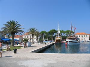 House Stone house in center
