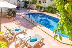 VILLA FELIZ playa piscina wifi aa 8 pax