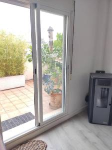 Apartamento luminoso con jardín