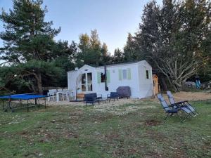 Chalets les Lavandes dans le Luberon : photos des chambres