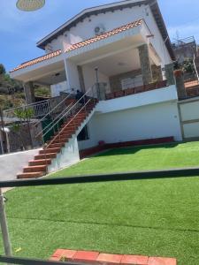 Sfondo Blu Villa sul mare