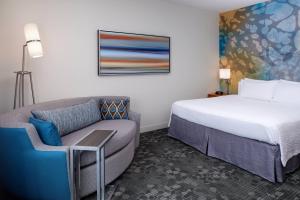 Pure Allergy Friendly, King Room with Sofa Bed room in Courtyard Kansas City Overland Park / Convention Center