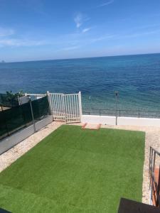 Sfondo Blu Villa sul mare